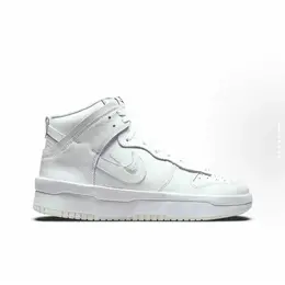NIKE: Белые кроссовки  Dunk High