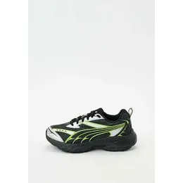 PUMA: Чёрные кроссовки 