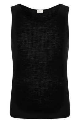 Saint Laurent: Майка из шерсти 