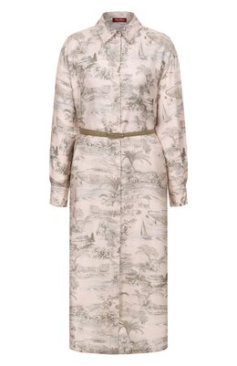 Max Mara Studio: Шёлковое платье 