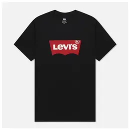 Levi's: Чёрная футболка 