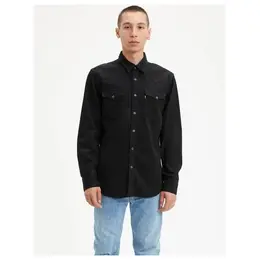 Levi's: Чёрная рубашка  Barstow Western