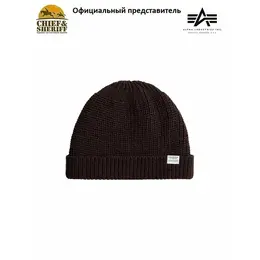 ALPHA INDUSTRIES: Чёрная шапка 