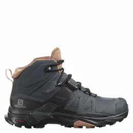 Salomon: Серые ботинки 