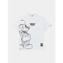 AAPE BY A BATHING APE: Белая футболка 