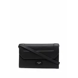 Lancel: Чёрная сумка 