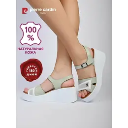 Pierre Cardin: Зелёные босоножки 