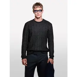 Sisley: Серый свитер 
