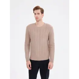 Sisley: Бежевый свитер 