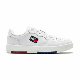 Tommy Jeans: Белые кроссовки 