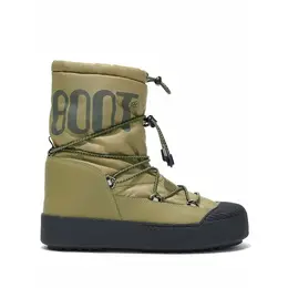 MOON BOOT: Зелёные сапоги 
