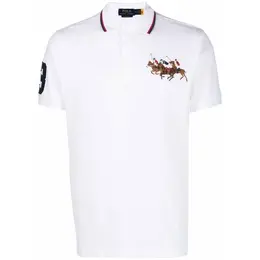 Polo Ralph Lauren: Серебристое поло 