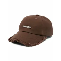 Jacquemus: Коричневая кепка  La Casquette