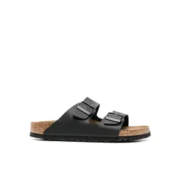 Birkenstock: Чёрные шлёпанцы 