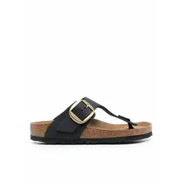Birkenstock: Чёрные шлёпанцы 