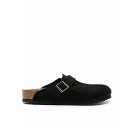 Birkenstock: Чёрные сабо  Boston