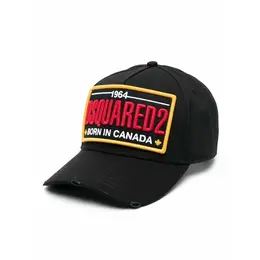 DSQUARED2: Чёрная кепка  Born in Canada
