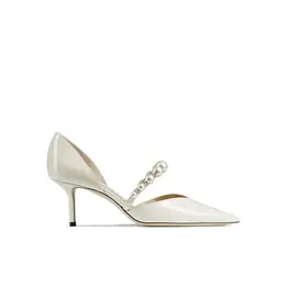 JIMMY CHOO: Серебристые туфли 