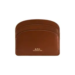 A.P.C.: Коричневый картхолдер 
