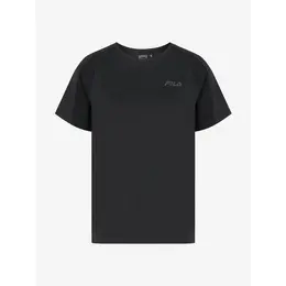 Fila: Чёрная футболка 