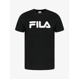 Fila: Чёрная футболка 