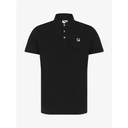 Fila: Чёрное поло 