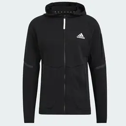 adidas: Чёрная толстовка 