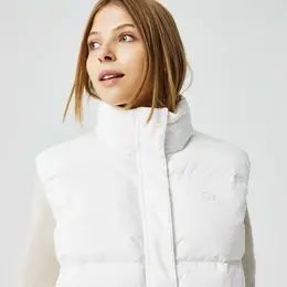 LACOSTE: Белый жилет 