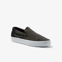LACOSTE: Чёрные мокасины 