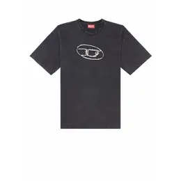 DIESEL: Чёрная футболка 