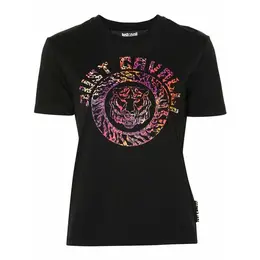 Just Cavalli: Чёрная футболка 