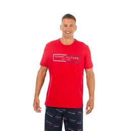 TOMMY HILFIGER: Красная футболка 