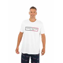 TOMMY HILFIGER: Белая футболка 