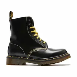 Dr. Martens: Чёрные ботинки 
