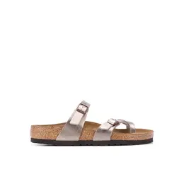 Birkenstock: Золотые шлёпанцы  Mayari