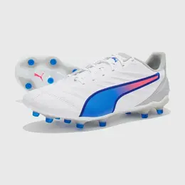PUMA: Белые кеды  King Pro FG