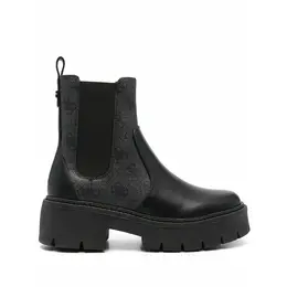 GUESS: Чёрные ботинки 