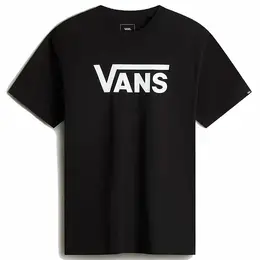 VANS: Чёрная футболка 