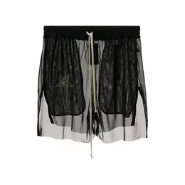 Rick Owens: Чёрные шорты 