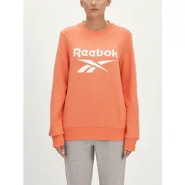Reebok: Оранжевая толстовка 