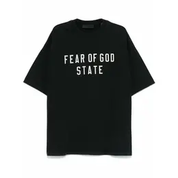 FEAR OF GOD: Чёрная футболка 