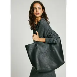 Pepe Jeans: Чёрная сумка 