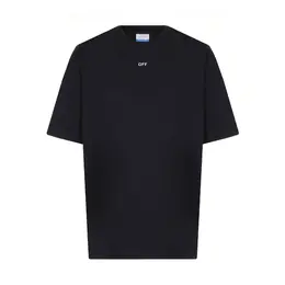 Off-White: Чёрная футболка 