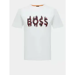 BOSS: Белая футболка 