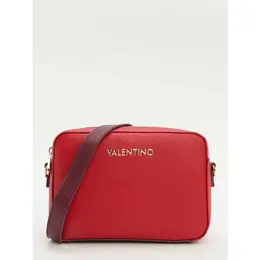 Valentino: Бордовая сумка 