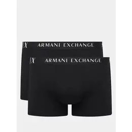 Armani Exchange: Чёрные трусы 