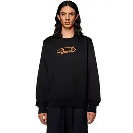 DIESEL: Чёрный свитшот 