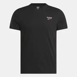 Reebok: Чёрная футболка 