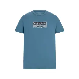 GUESS: Синяя футболка 