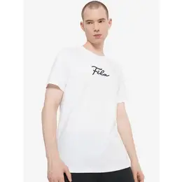 Fila: Белая футболка 